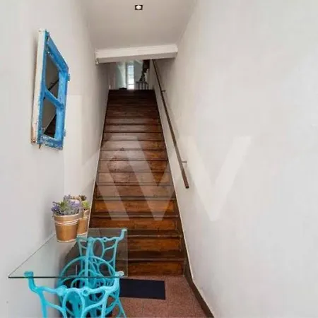 Blue Vintage House Apartment